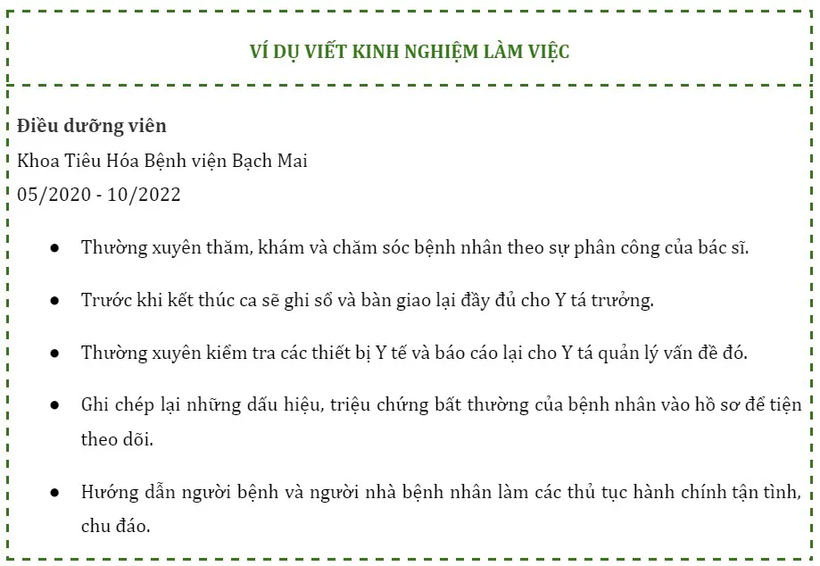 5 Mẫu CV xin việc ngành Y đúng tiêu chuẩn được dùng phổ biến