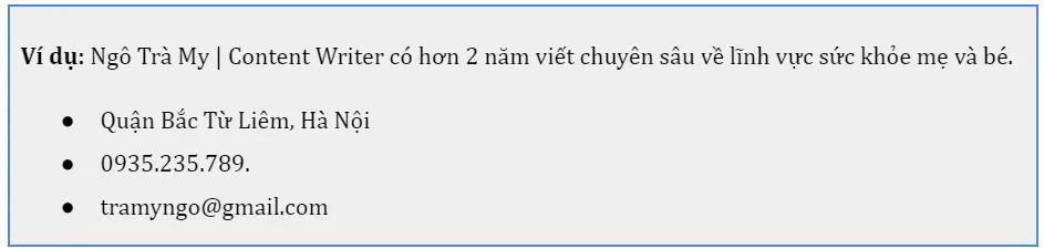 Cách viết CV Content Writer được nhà tuyển dụng quan tâm