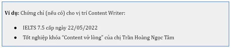 Cách viết CV Content Writer được nhà tuyển dụng quan tâm