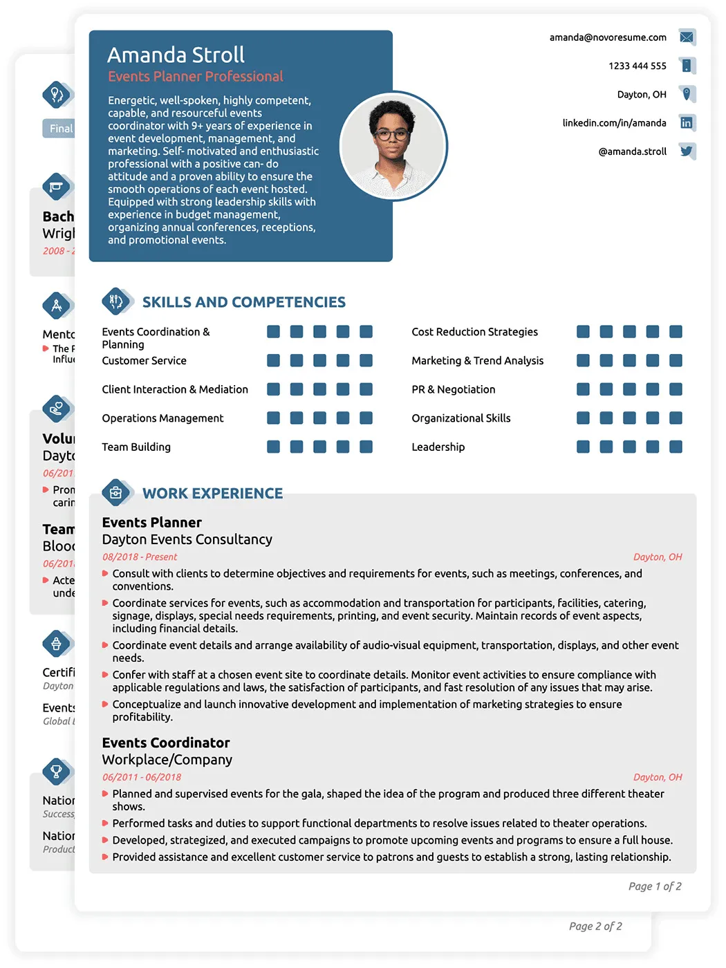 Download mẫu CV tiếng Anh bản word đẹp và chuẩn form
