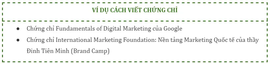 Marketing Executive là gì? Bố cục của CV Marketing Executive