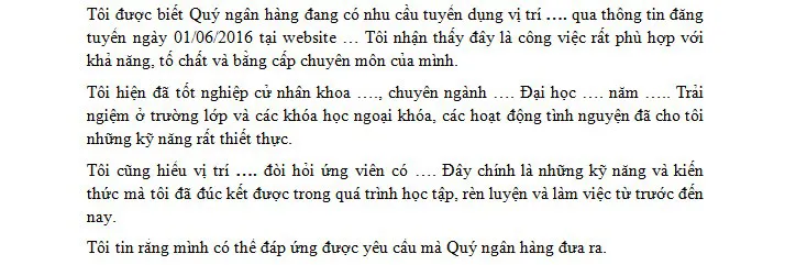 Mẫu và cách viết đơn xin nghỉ việc ngân hàng thuyết phục nhất