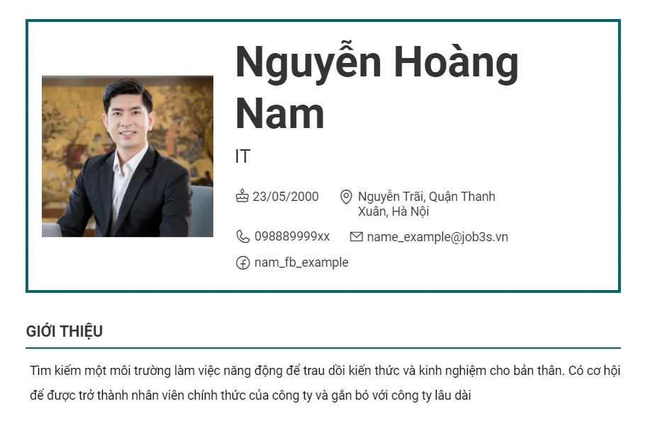 Top mẫu CV cho người có kinh nghiệm chuẩn & chuyên nghiệp