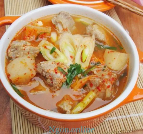 Cách làm canh kim chi đúng chuẩn Hàn Quốc