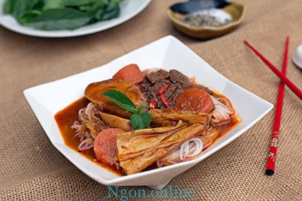 Học ngay cách nấu bò kho chay đậm đà